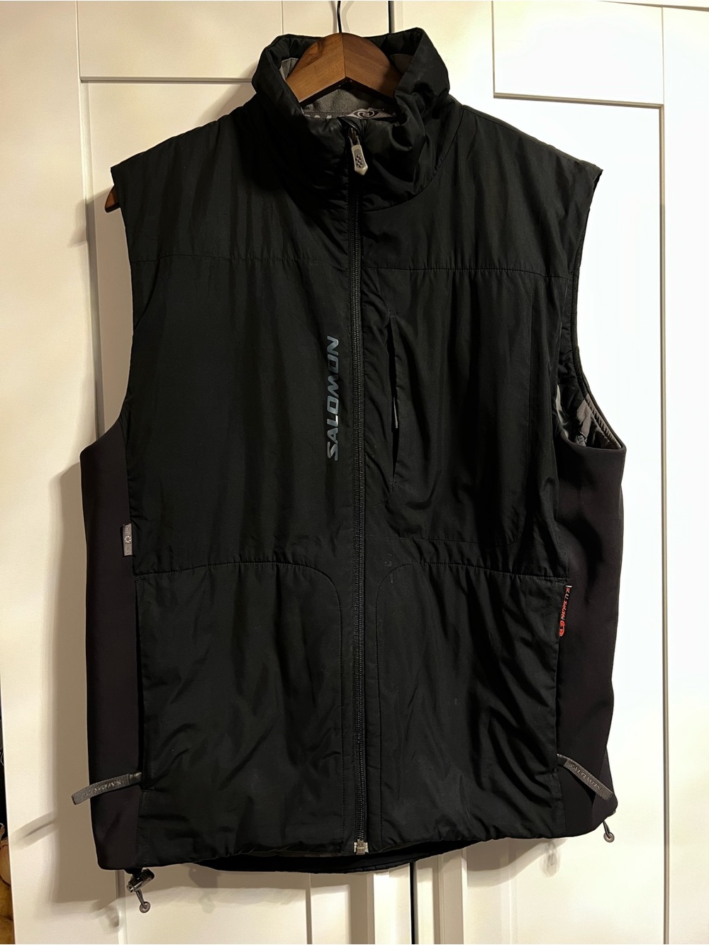 Salomon Black Men's Windproof Insulated Vest